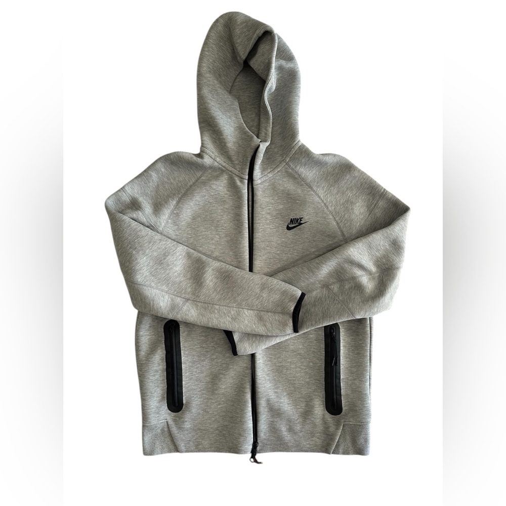Grey Nike Tech Hoodie